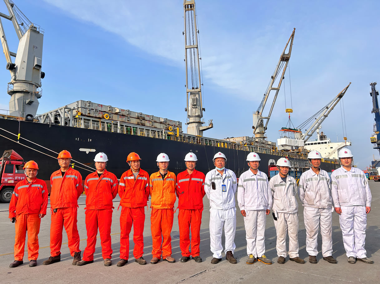 2023年5月，五彩堂港口操作部生产调度组荣获2023年度常熟市五一“文明岗”文明班组荣誉称号